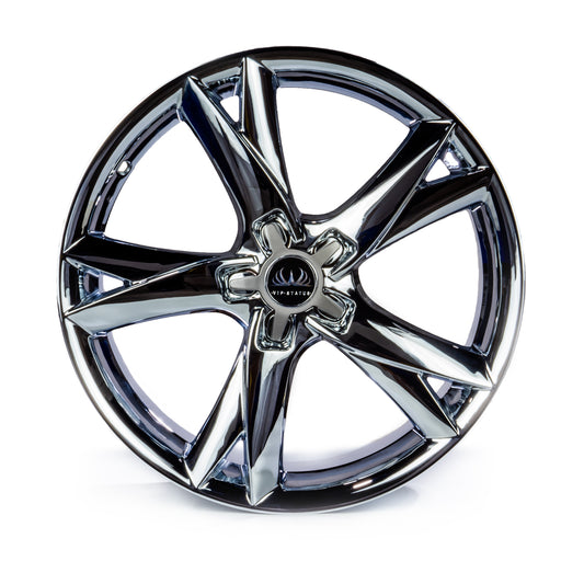 19x8.5 5x100 Chrome 1 pc Wheel For Toyota, Subaru, Mazda