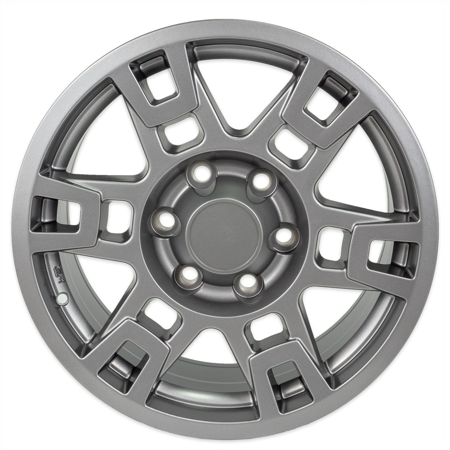 Toyota TRD Style Wheel 17 x 7.5" Auto Rim 1pc Matte Gunmetal