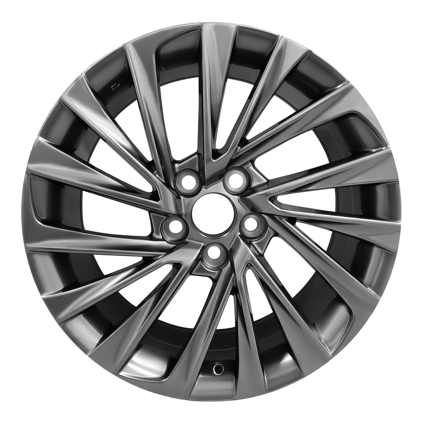 Lexus Style Wheels 18 x 8.0 5x114.3 Hyper Black set of 4