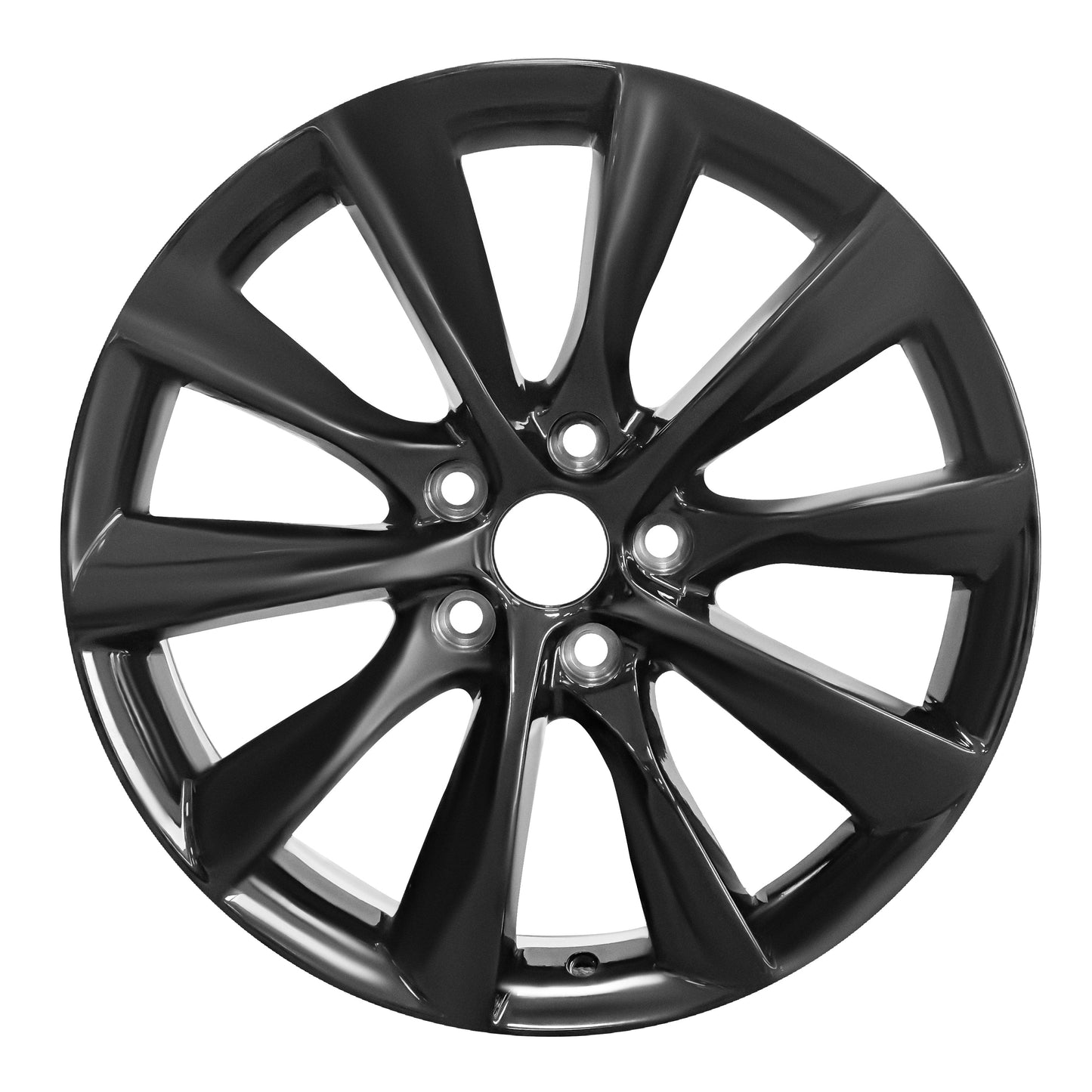 18x7.5" pcd 5x114.3mm Black 4pcs For Tesla Wheels Model Y X S 3