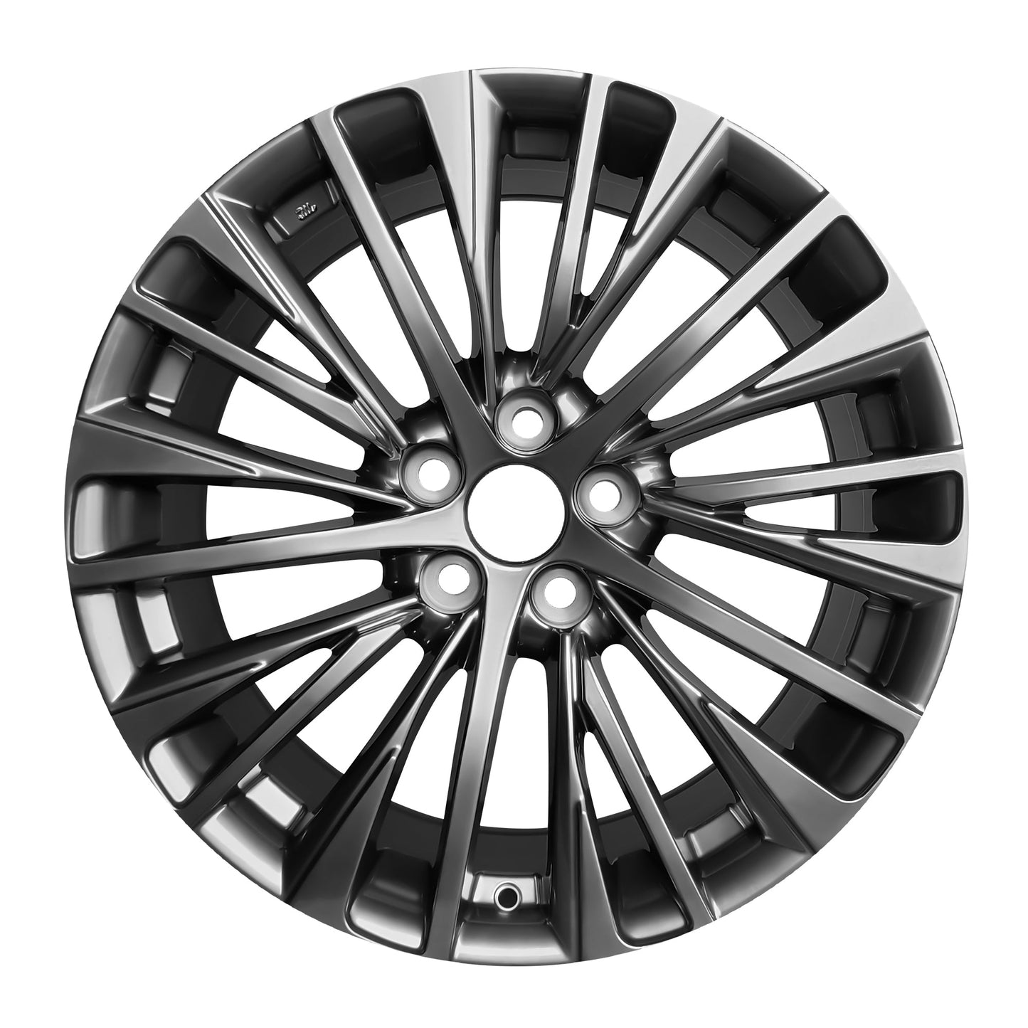 Lexus Toyota Wheels 18x8" pcd 5x114.3 Black Machine Face 1pc
