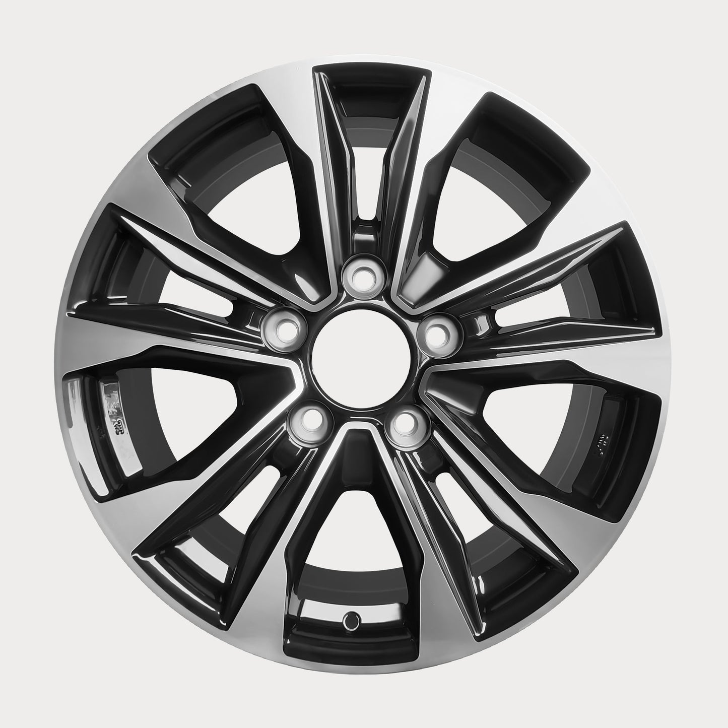 20x8.5 5x150 Black Machine Face 4 pcs Wheels For Lexus LX