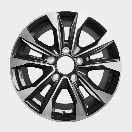 20x8.5 5x150 Black Machine Face 4 pcs Wheels For Lexus LX