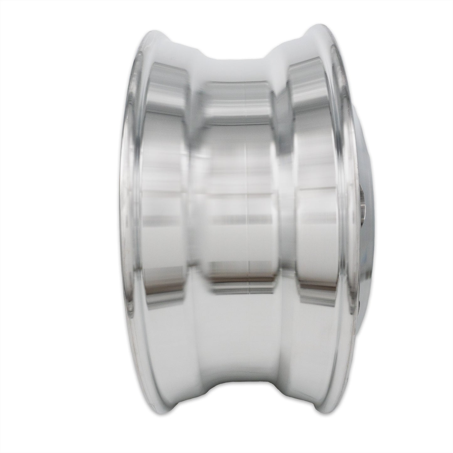 24.5x8.25 Truck Wheels Forged Aluminum Rims Machined Bright