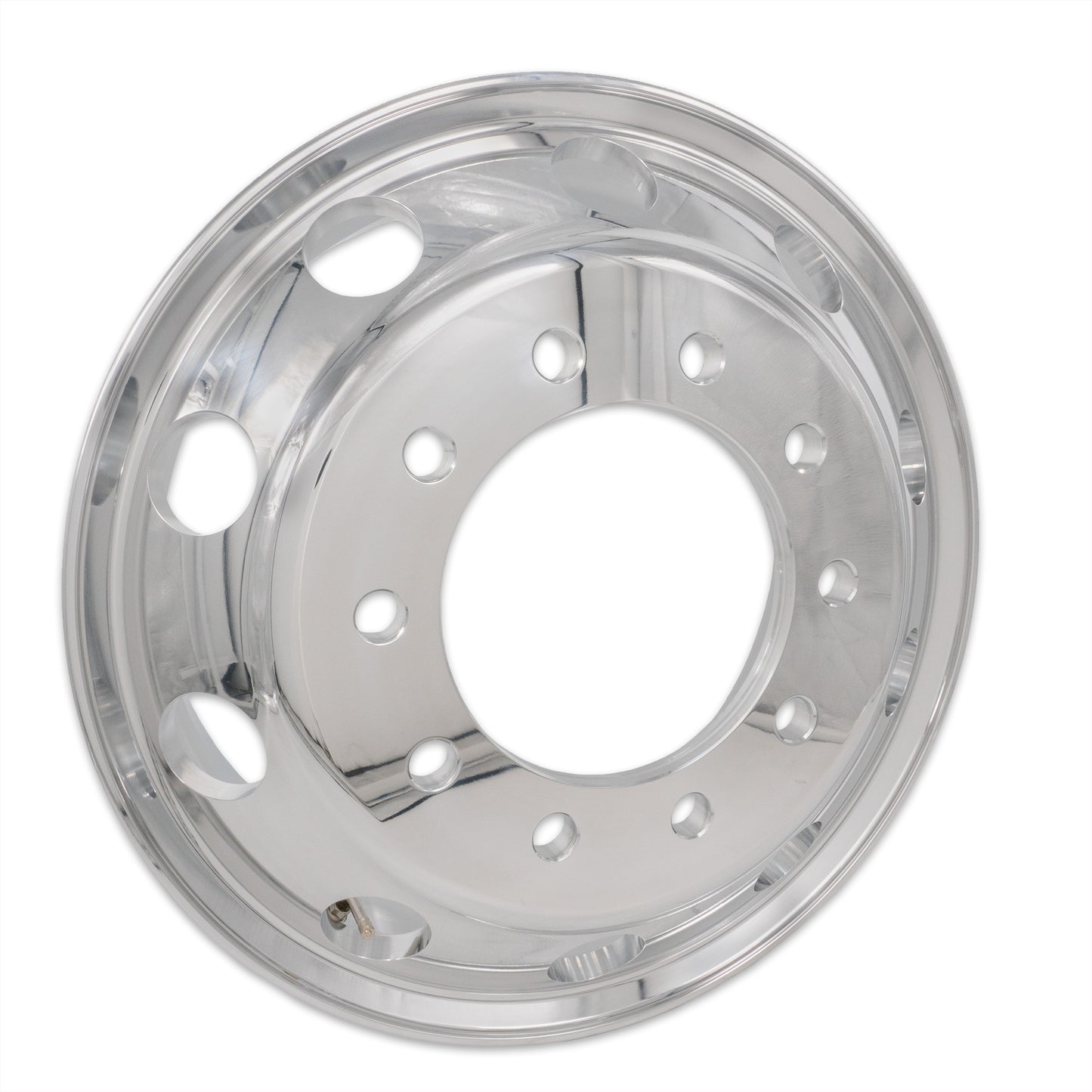 22.5x8.25 Truck Wheels Alcoa Style Forged Aluminum Rims Both-Side Polished Mirror Hub-Piloted
