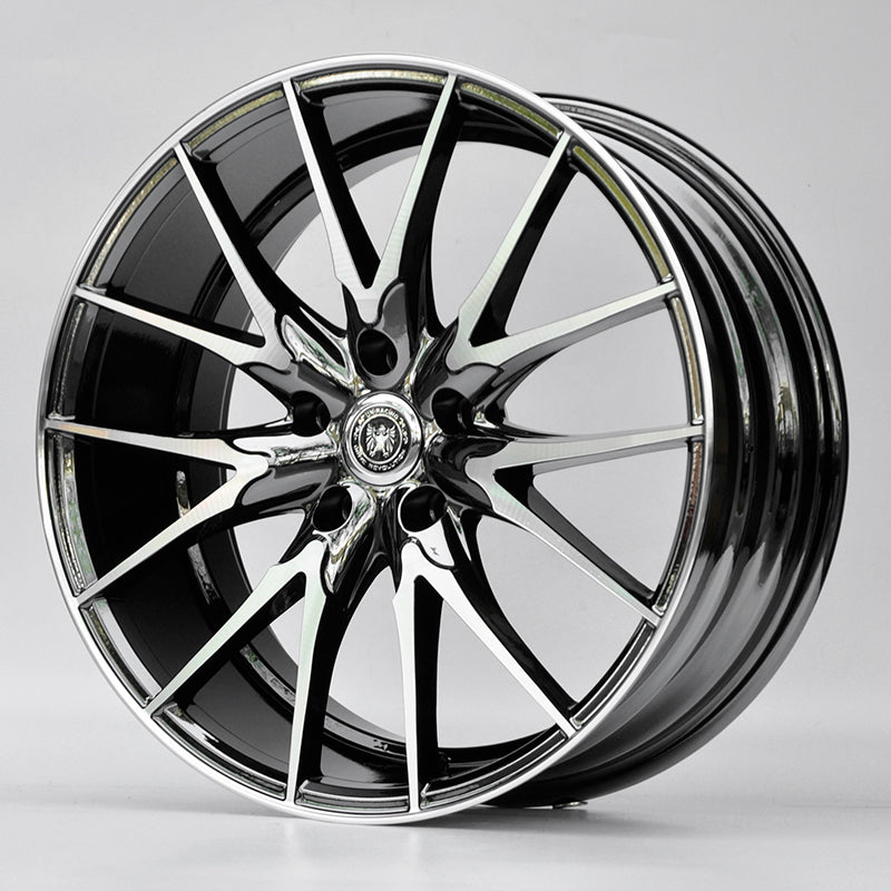 Pallas Wheels 17 x 7.5 4X114.3 Matt Black Machine Face 1 pc