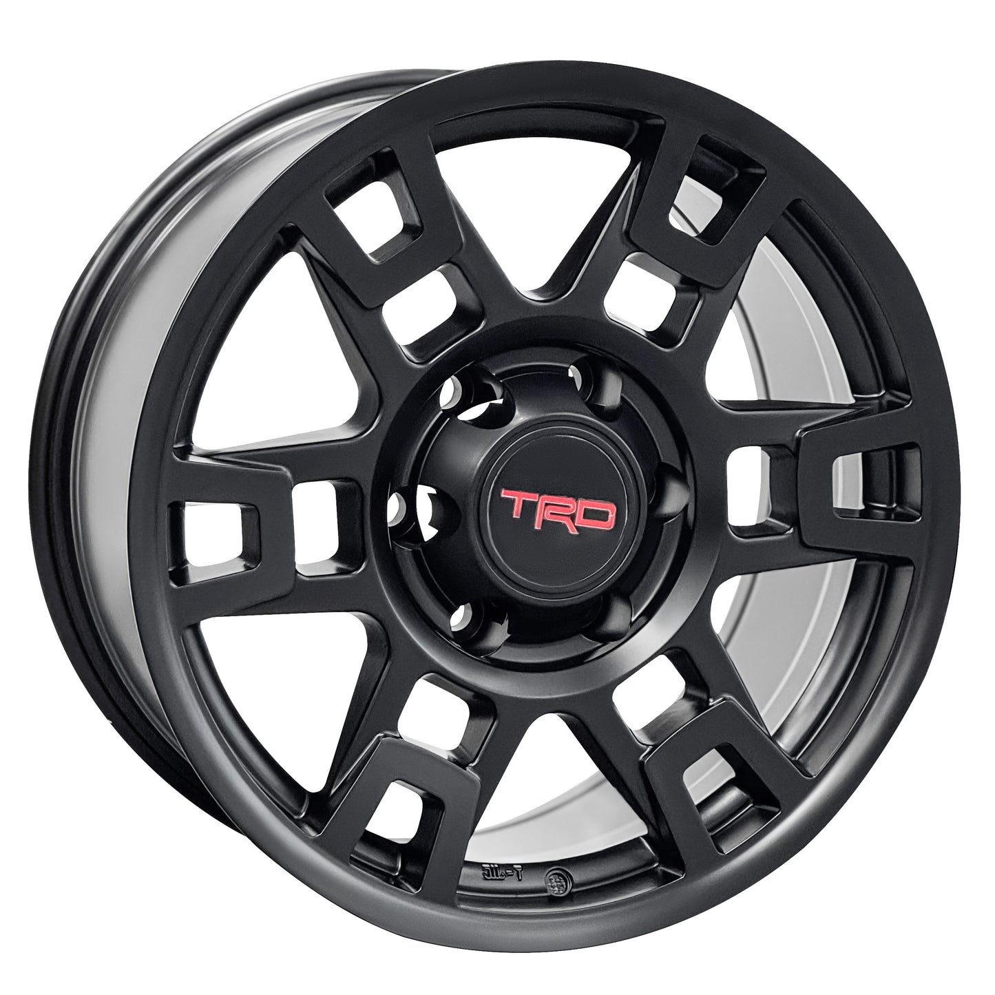Toyota TRD Style Wheels 17" x 9 Matt Black Rims 4pcs