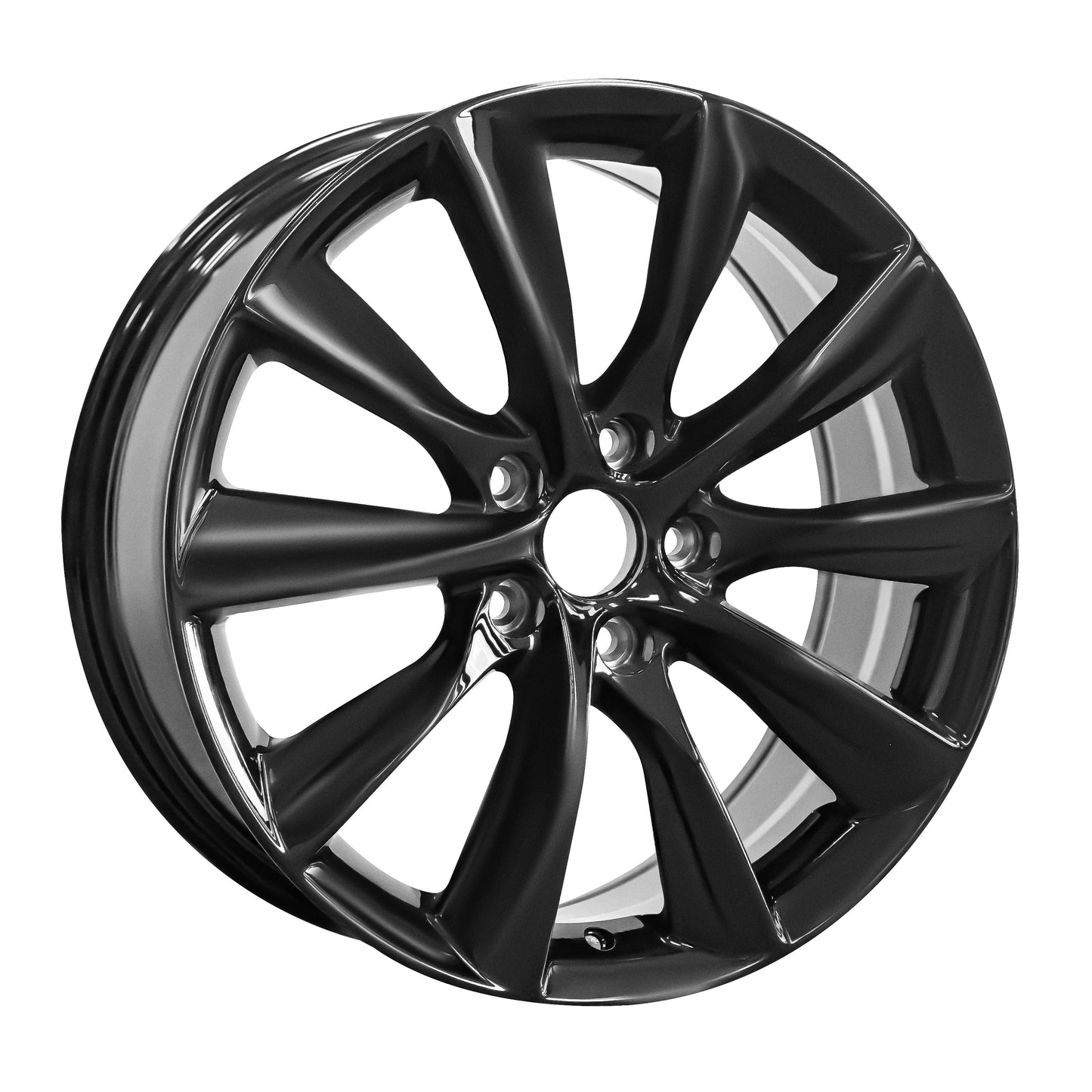 18x7.5" pcd 5x114.3mm Black 4pcs For Tesla Wheels Model Y X S 3
