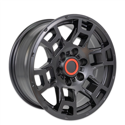 Toyota TRD Style Wheel 17 x 8 Auto Rim 1pc Matte Black
