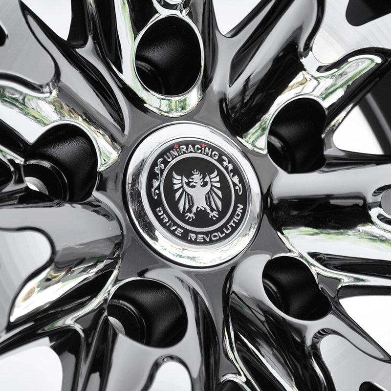 Pallas Wheels 17 x 7.5 4X114.3 Matt Black Machine Face 1 pc