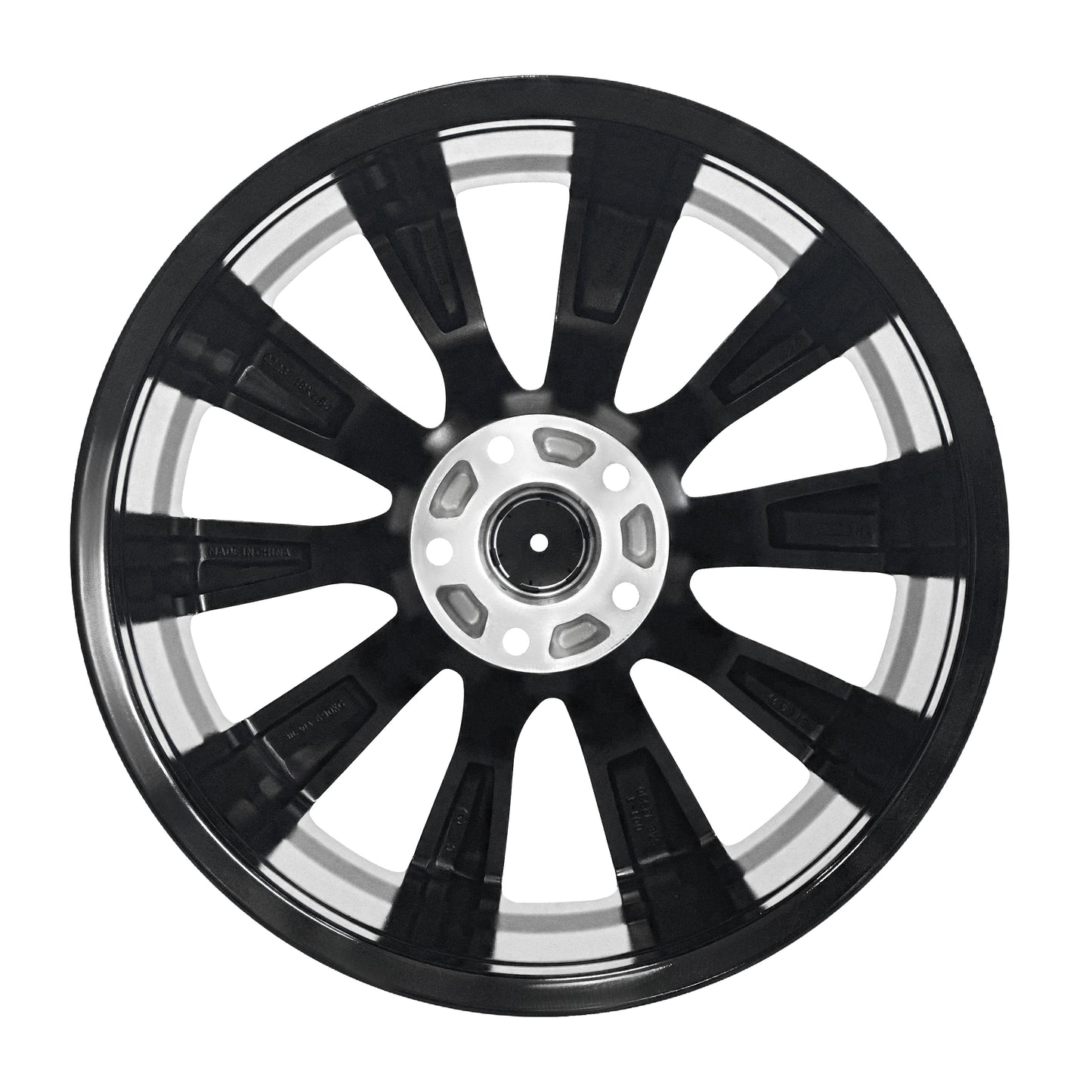 Tesla Style Wheels For Model Y X S 3 Rims 20x7.5" pcd 5x114.3mm Black Machine Face 4pcs