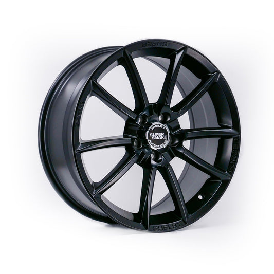 19 x 8.5 5x114.3 1pc Matte Black Wheels For Ford Mustang Shelby