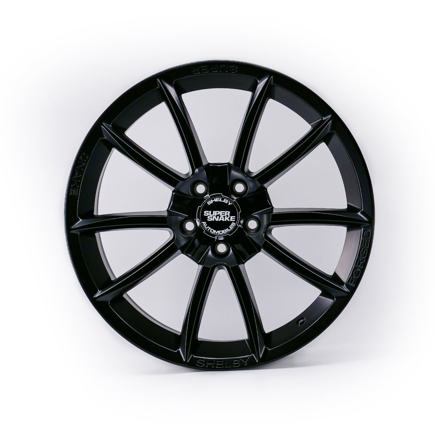 19 x 8.5 5x114.3 1pc Matte Black Wheels For Ford Mustang Shelby