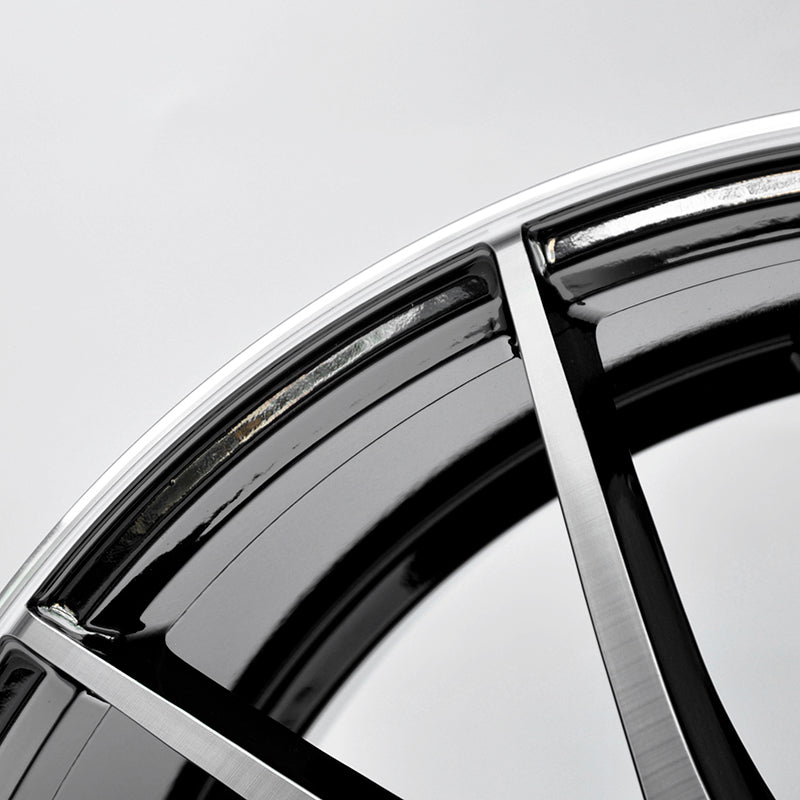 Pallas Wheels 17 x 7.5 4X114.3 Matt Black Machine Face 1 pc