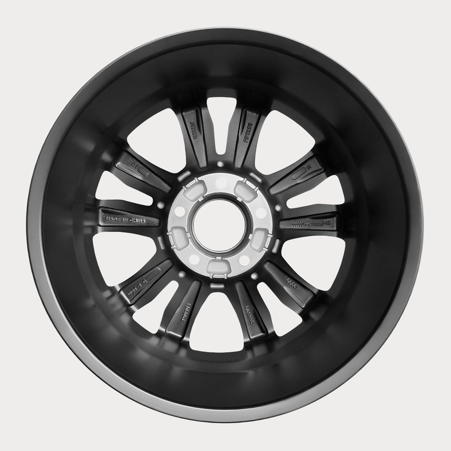 20x8.5 5x150 Black Machine Face 4 pcs Wheels For Lexus LX