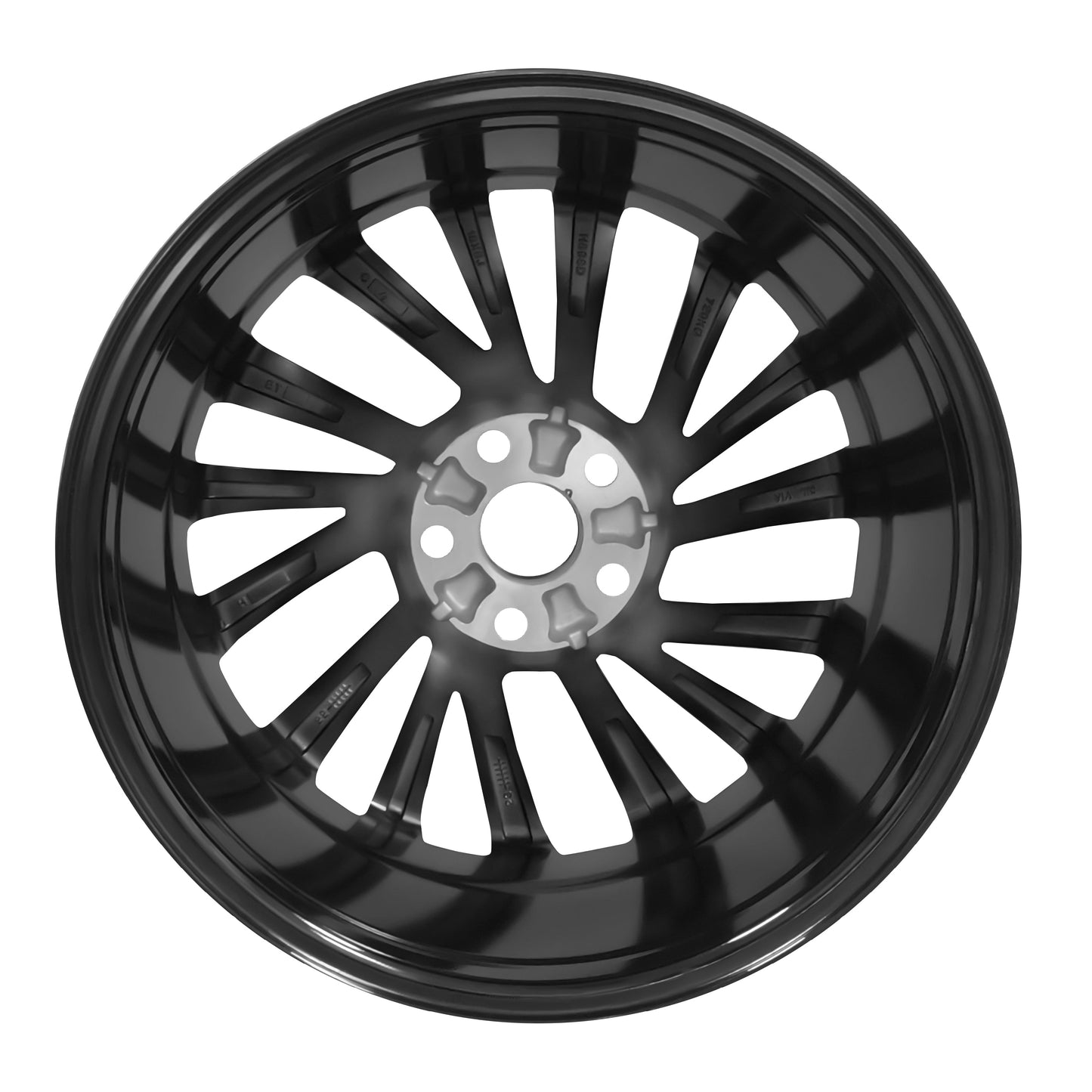 Lexus Style Wheels 18 x 8.0 5x114.3 Hyper Black set of 4