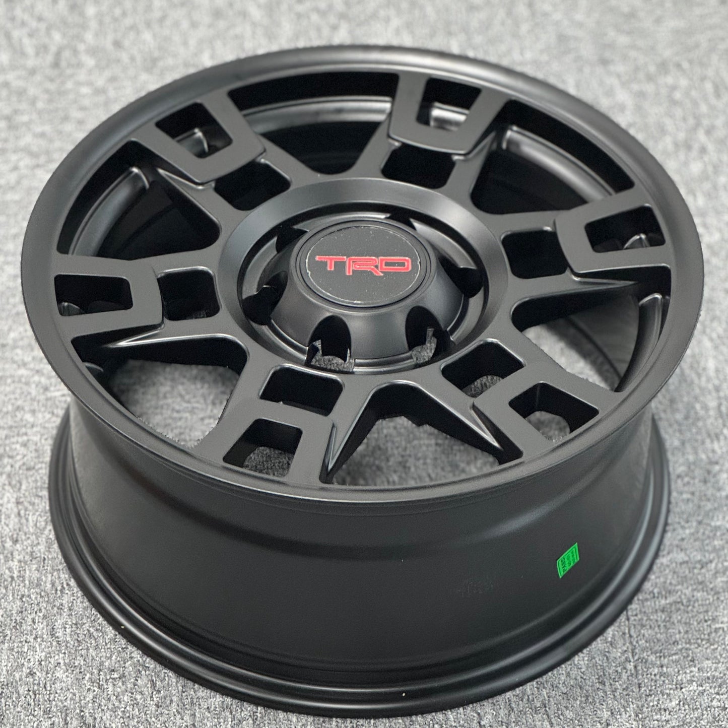 Toyota TRD Style Wheels 17" x 8 Matt Black Rims 1pcs