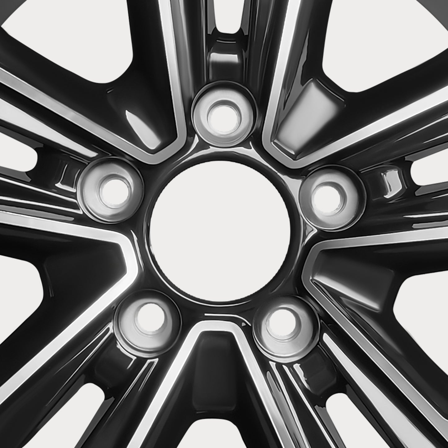 21x8.5 5x150 Black Machine Face 4 pcs Wheels That Fits Lexus LX