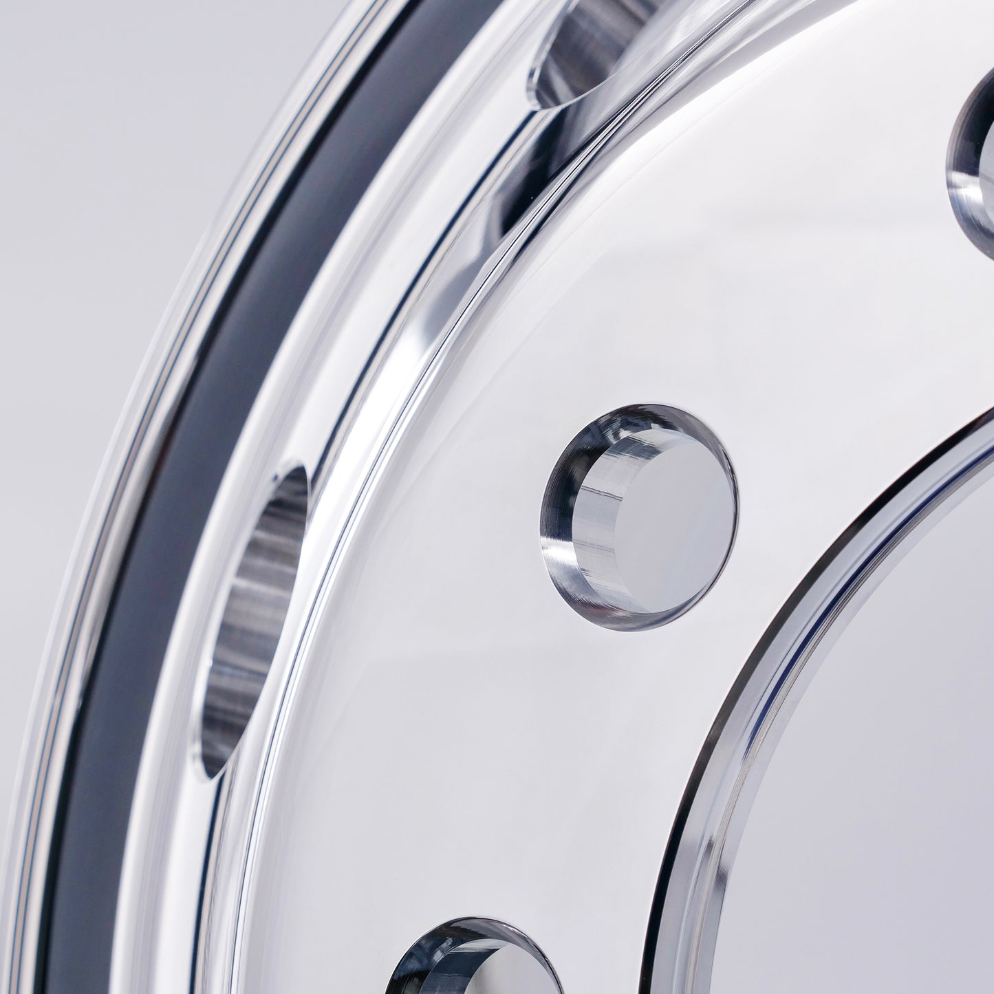 22.5 x 8.25 Truck Wheels Stud Pilot Both-Side Mirror Polished