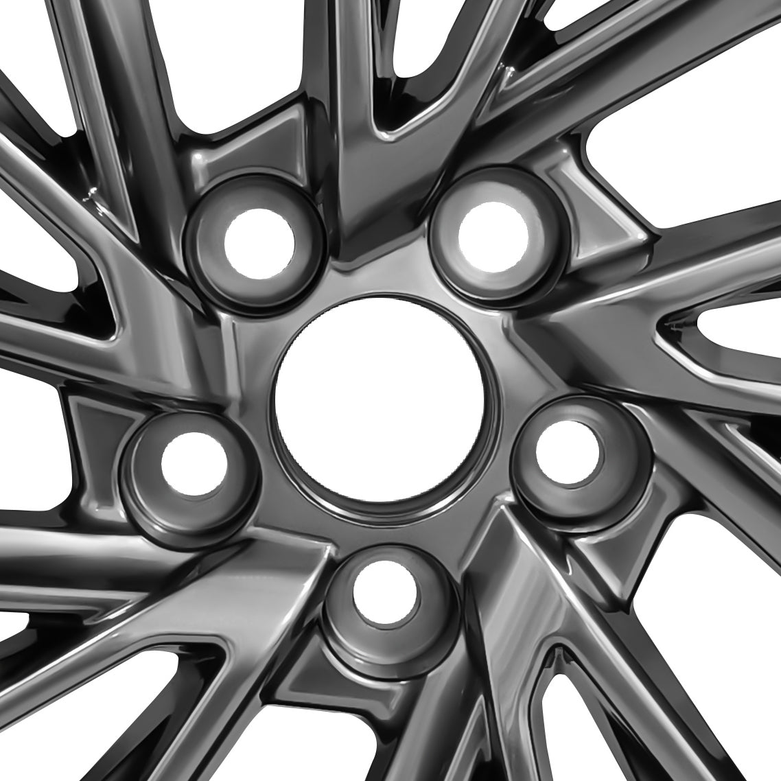 Lexus Style Wheels 18 x 8.0 5x114.3 Hyper Black set of 4