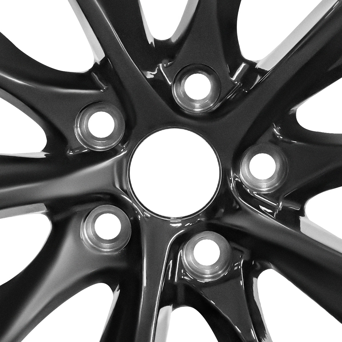 18x7.5" pcd 5x114.3mm Black 4pcs For Tesla Wheels Model Y X S 3