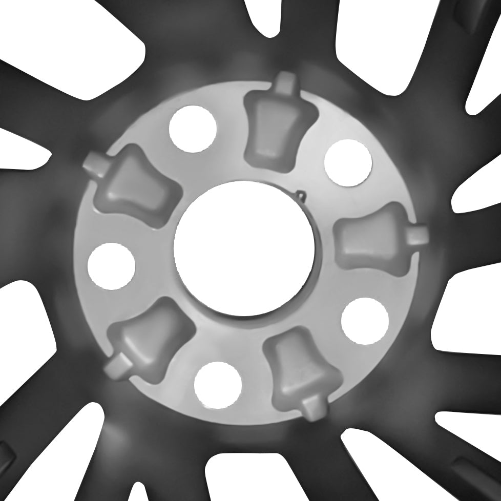 Lexus Style Wheels 18 x 8.0 5x114.3 Hyper Black set of 4