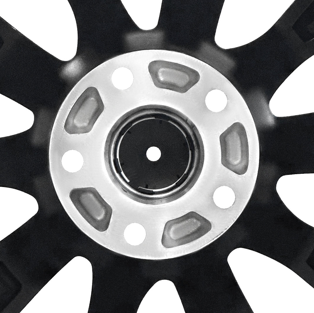 Tesla Style Wheels For Model Y X S 3 Rims 20x7.5" pcd 5x114.3mm Black Machine Face 4pcs