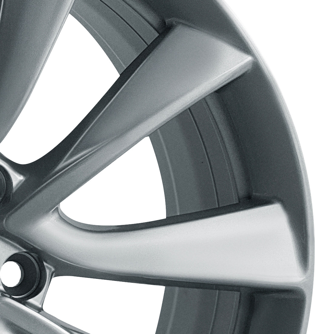 19x8.5" 5x114.3mm Silver Tesla Style Wheels For Model Y S 3