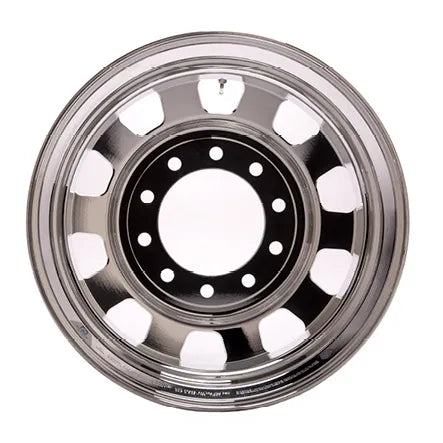 22.5 x 8.25 Kenworth Stylized Truck Wheels Forged Aluminum Rims Both-Side Polished Mirror 10 Holes