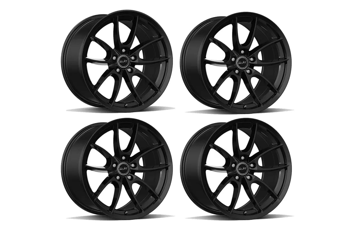 Ford Mustang Shelby Super Snake Wheels 19x9.5 5x114.3 Set of 4 Matte Black