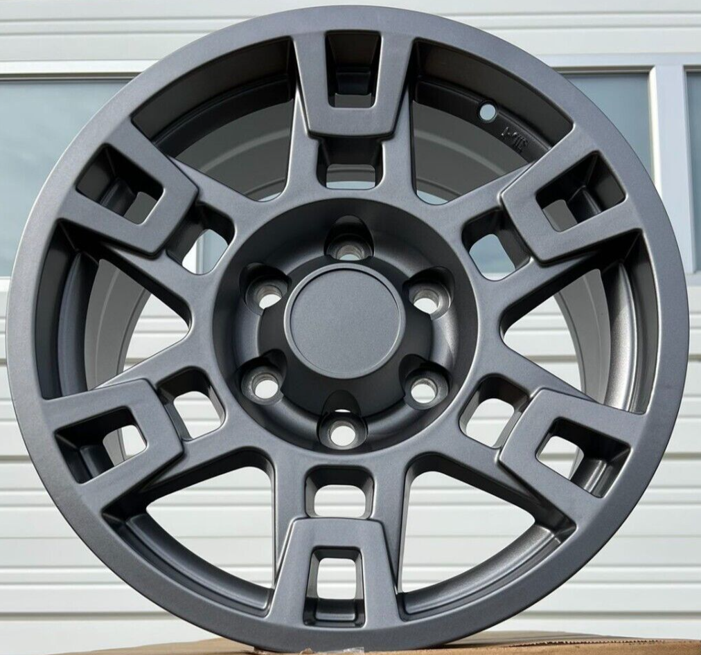 Toyota TRD Style Wheels 17" x 9 Gunmetal Rims 4pcs