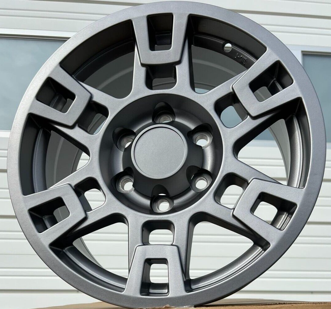 Toyota TRD Style Wheels 17" x 8 Gunmetal Rims 4pcs