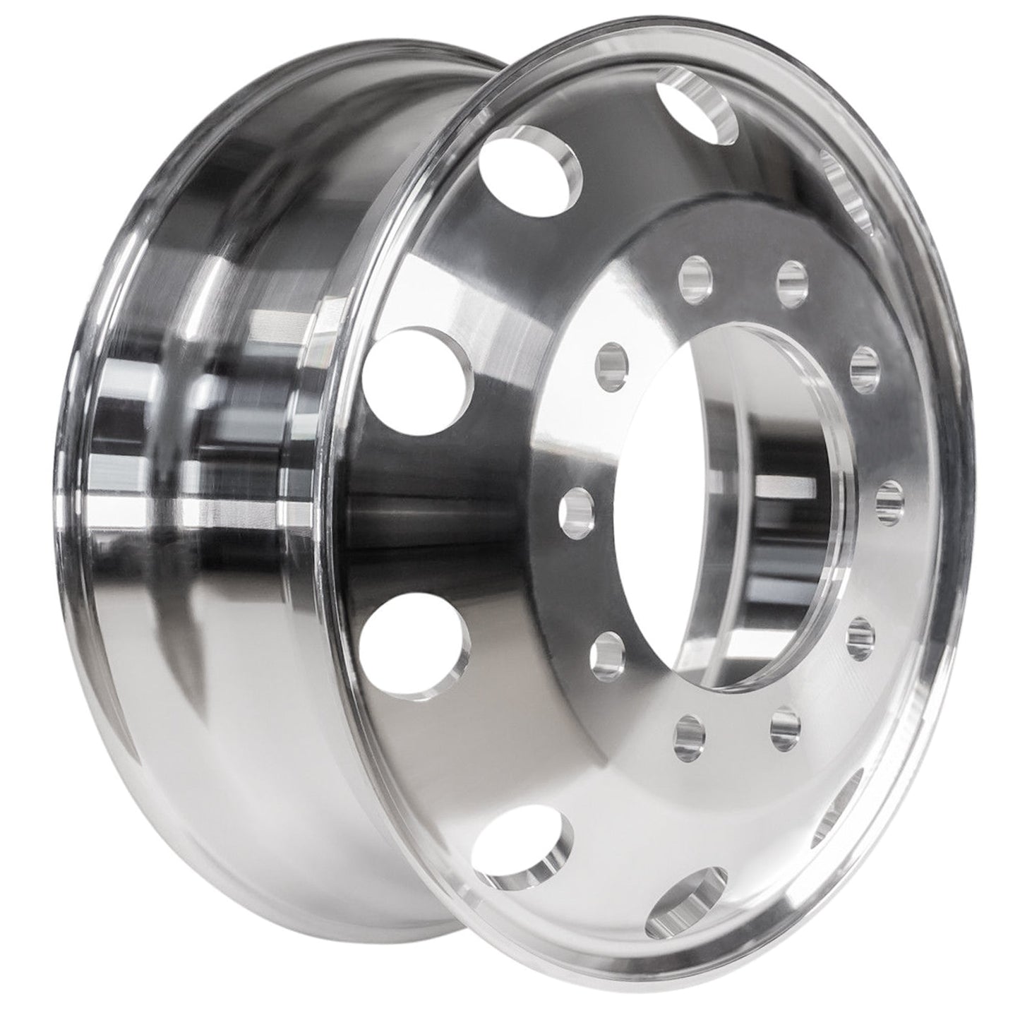 22.5x8.25 Truck Wheels $119 each Forged Aluminum Rims 600pcs FOB WHOLESALE PRICE(1 Container)Machined Bright