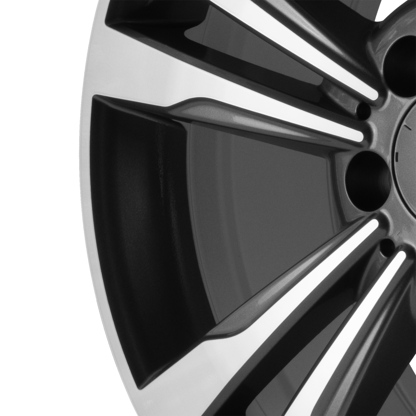 gun gray Mercedes style wheels