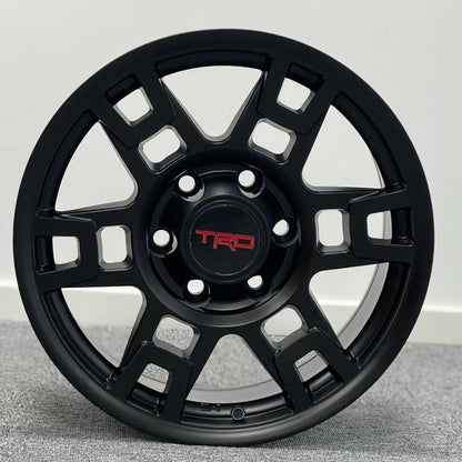 Wheels 17x7.5 Auto Rims PCD 6 x 139.7 ET 30 CB 106.1 Matte Black (AS7615C – 17x8 Matte Black) Set of 4