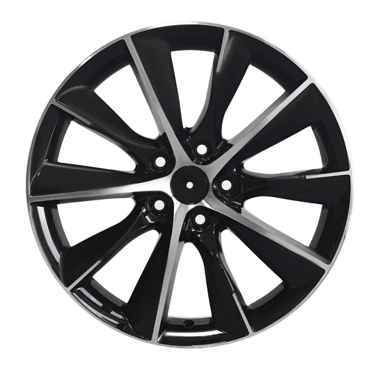 Tesla Wheel 18x7.5 5x114.3 Black Machine Face 1 pcs