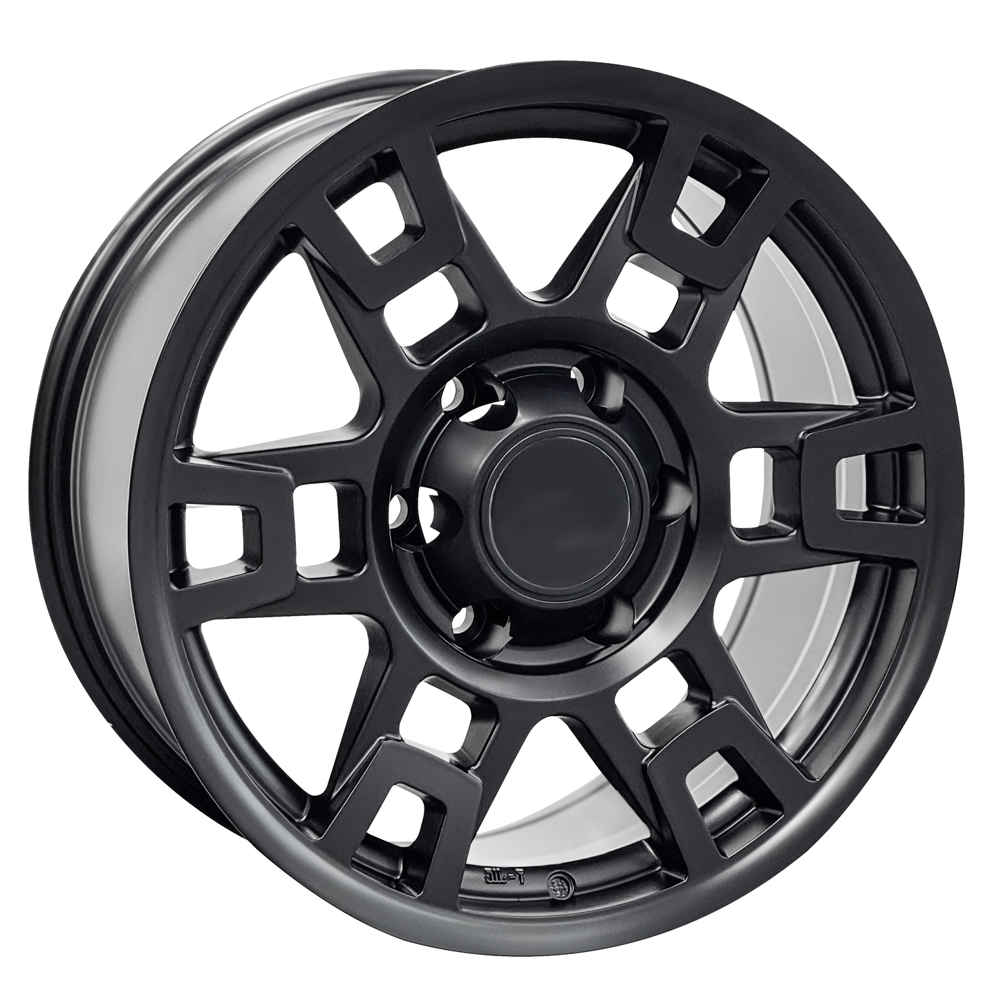 Toyota TRD Replicate Wheels 17" x 9 Matt Black Rims 1 pcs