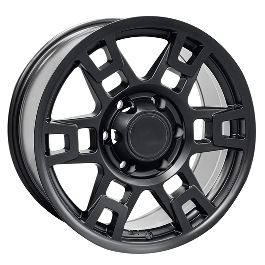 Toyota TRD Replicate Wheels 17" x 8 Matt Black Rims 1pcs