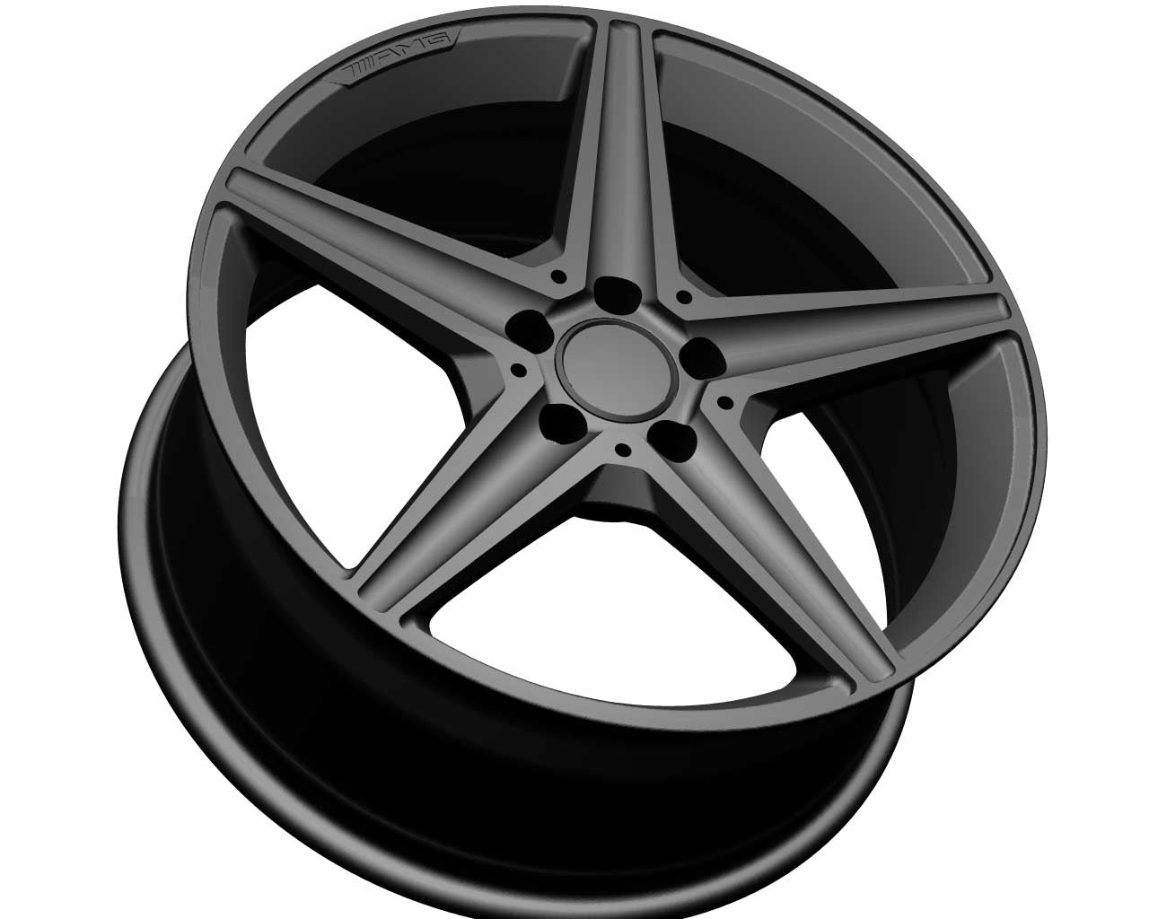 Mercedes Wheel 18 x 9.5 Car Rim PCD 5x112 ET 45 CB 66.6 1PC