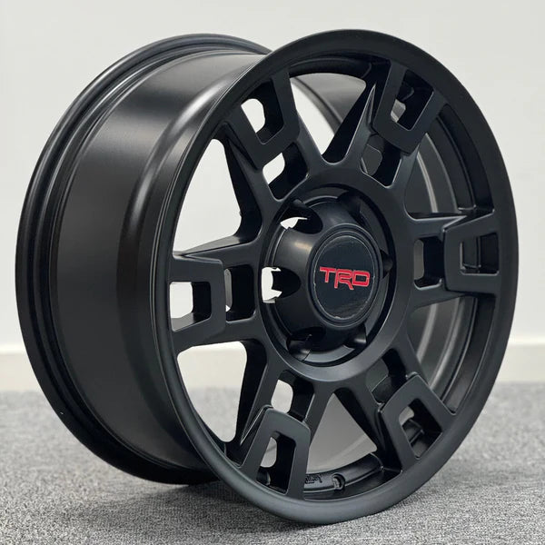 Toyota TRD Style Wheels 17x7.5" Auto Rims 4pcs Matte Black