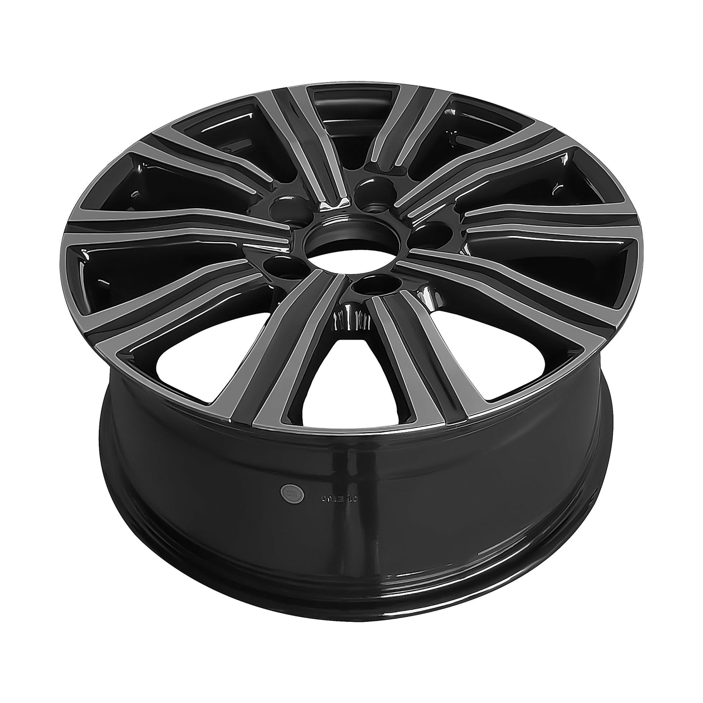 Wheels 20x8.5 5x150 Black Machine Face 4 pcs