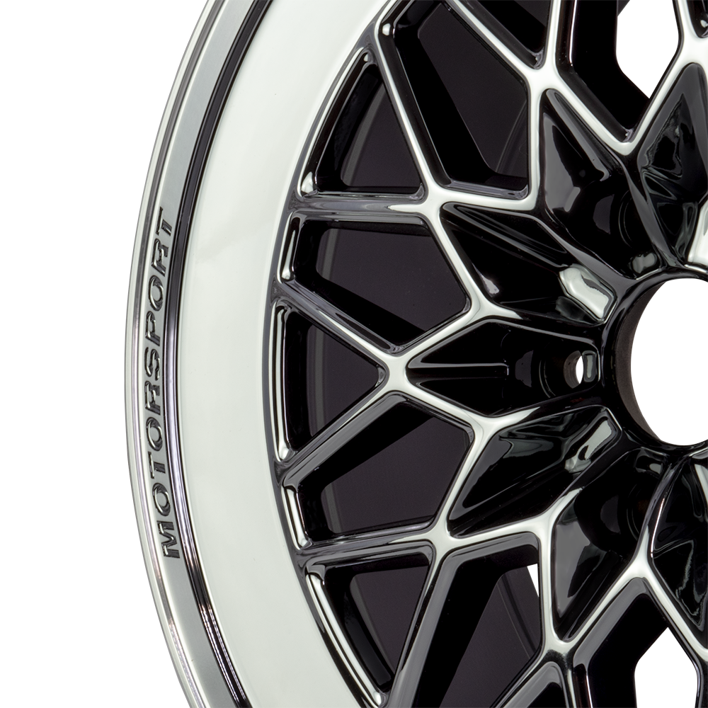 ZeroX 18x8 5x114.3, PVD Black/Machined Wheel