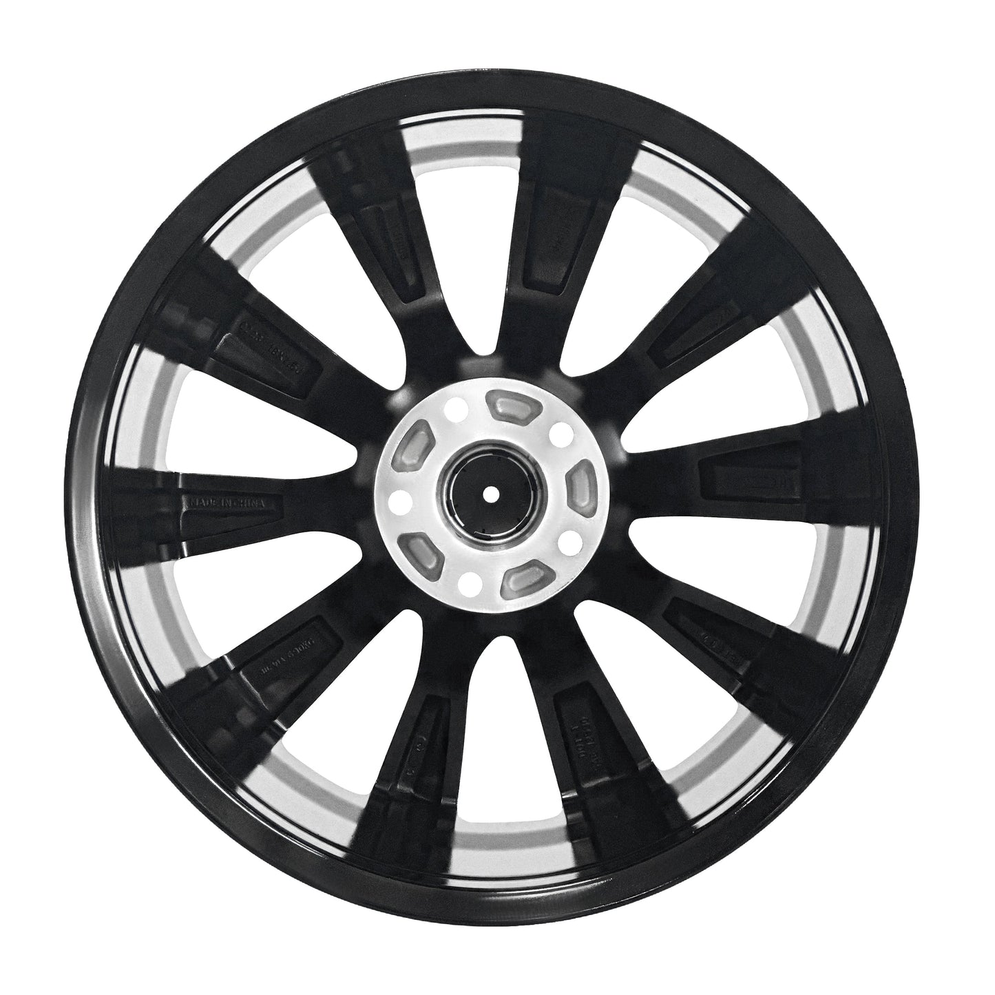 Tesla Wheel 18x7.5 5x114.3 Black Machine Face 4 pcs