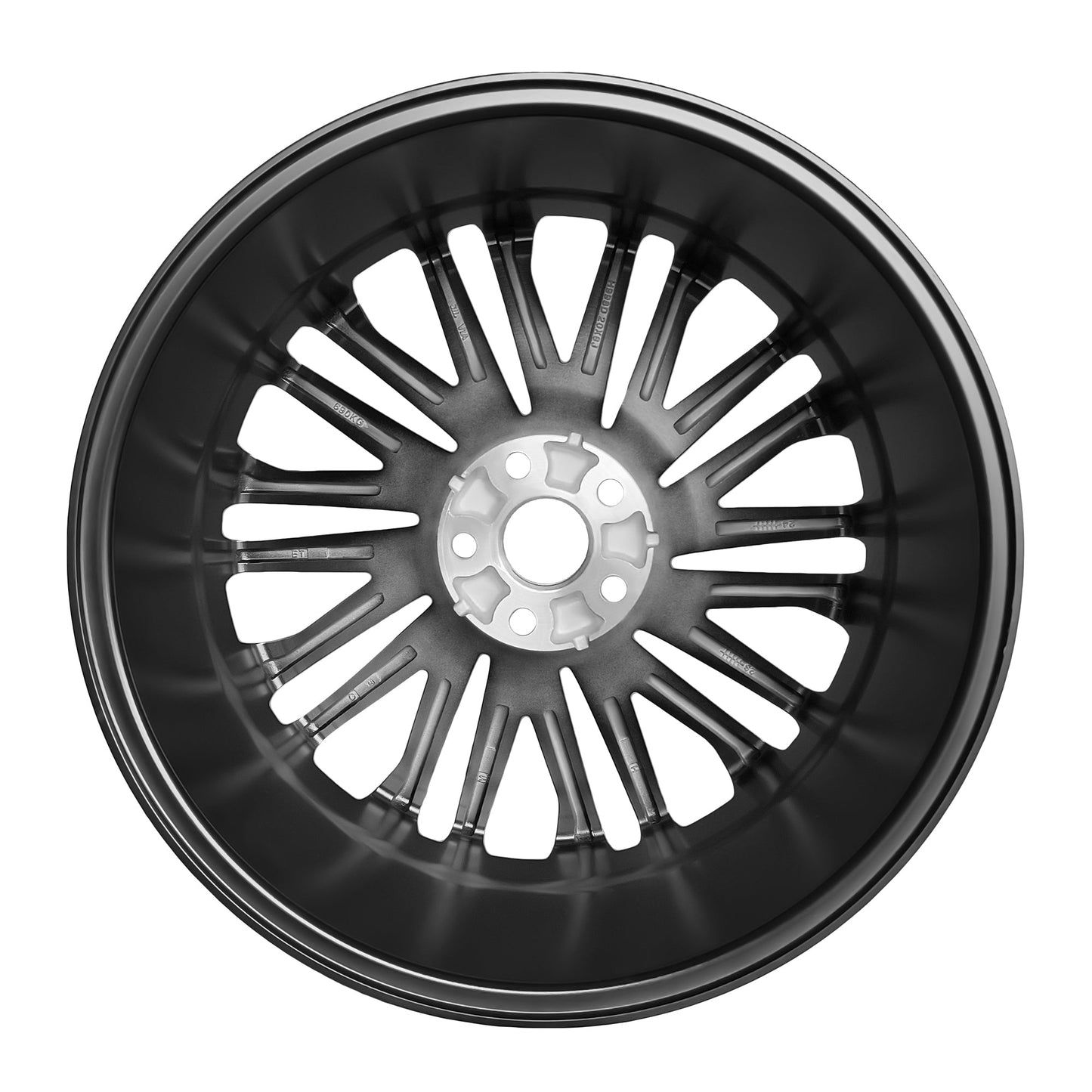 Wheels 18 x 8.0 5x114.3 Hyper Black set of 4