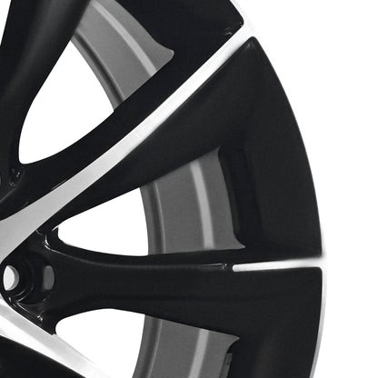 Tesla Wheel 20x7.5 5x114.3 Black Machine Face 4 pcs