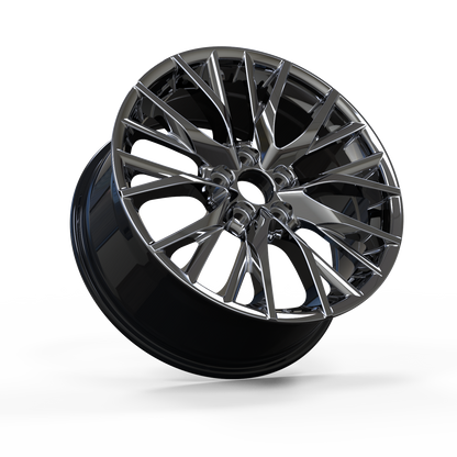 Wheels 19 x 8.0 5x114.3 Hyper Black 4 pcs