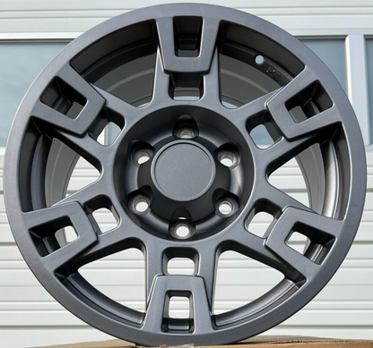 Wheels 17" x 8 Gunmetal Rims 4pcs