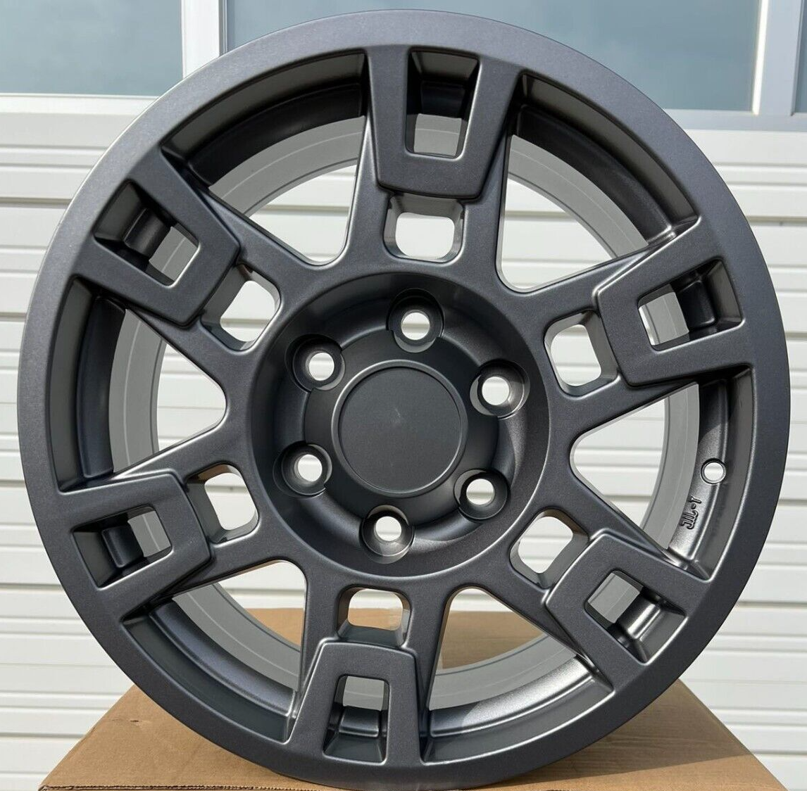 Wheels 17" x 8 Gunmetal Rims 4pcs