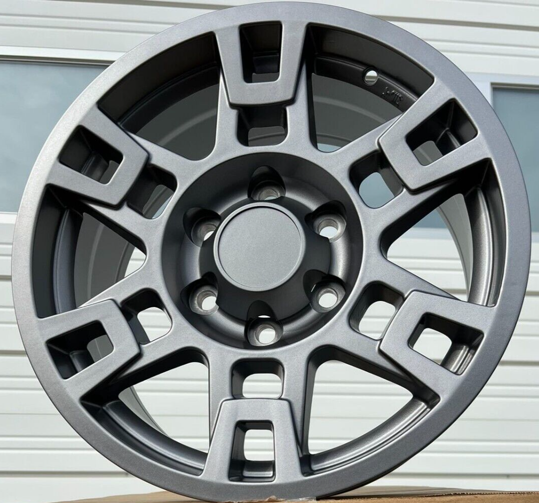 Wheels 17" x 8 Gunmetal Rims 4pcs