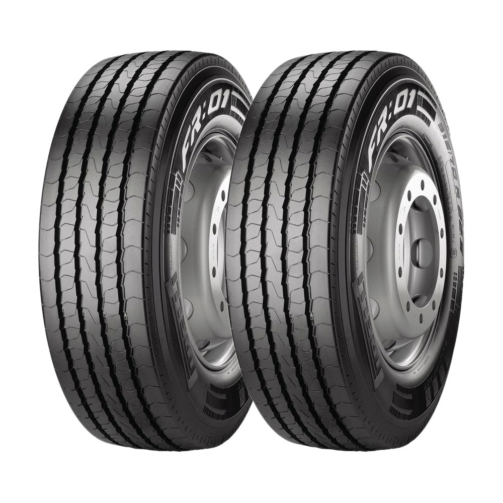 11R 22.5 16 PR Steer Truck Tire with 22.5 x 8.25 Wheel (Mounted)